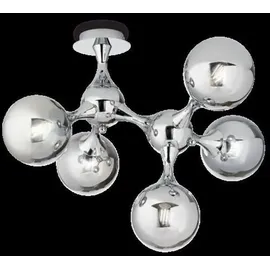 Ideal Lux Nodi 5-flg. kugelförmig Chrom
