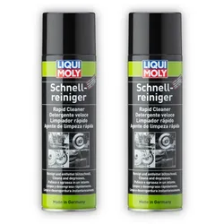 2x 500ml LIQUI MOLY 3318 Reiniger Schnellreiniger Bremsenreiniger Bremsen Teile