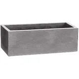 Dehner Kunststoff-Blumenkasten Palermo, ca. B80/H27/T30 cm, grau