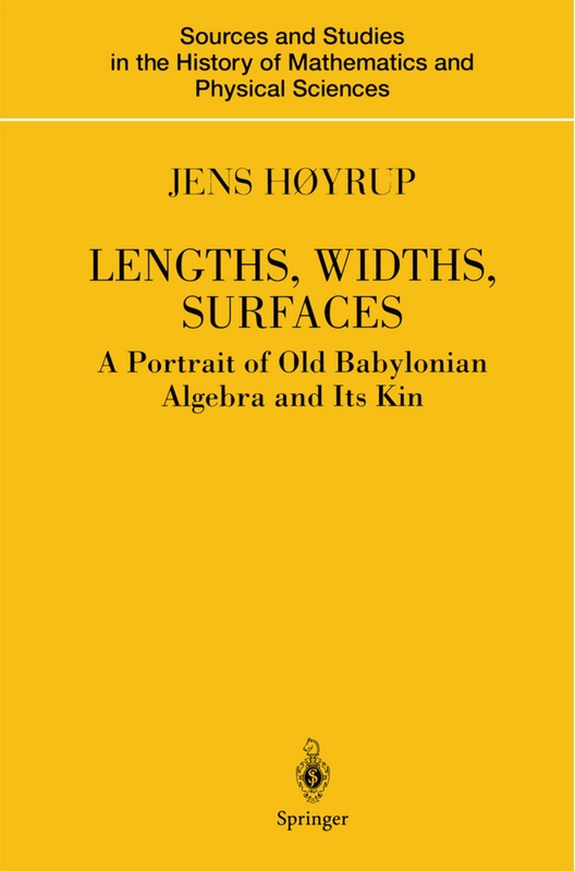 Lengths, Widths, Surfaces - Jens Høyrup, Kartoniert (TB)