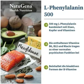 NatuGena L-Phenylalanin 500 Kapseln 90 St.