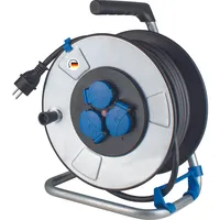 As - Schwabe AS Schwabe 10325 Kabeltrommel 25.00m Schwarz