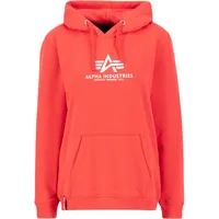 Alpha Industries Hoodie rot M