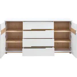 Innostyle Sitzbank Memphis Weiß 130 x 49 x 40 cm