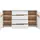 Innostyle Sitzbank Memphis Weiß 130 x 49 x 40 cm