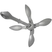 PRO PLUS Faltanker verzinkt, Kopf eiförmig