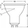 osram homelighting LED-Reflektorlampe 4099854245237 1,4 W GU10 Neutralweiß 1 St.