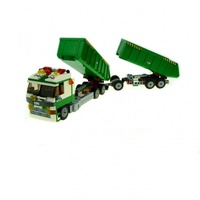 1 x Lego System Set Modell für Nr. 7998 City Kippsattelzug LKW mit Anhänger 57781 mit Figur incomplete unvollständig
