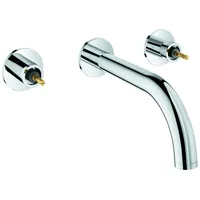 Grohe Atrio Private Collection 3-Loch Waschtischarmatur Silber