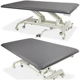 Habys Evero Bobath | Elektrische Behandlungsliege Therapieliege Massagebank | für die Bobath- und Vojta-Therapie | Höhenverstellbare | 200 x 120 cm