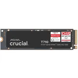 Crucial T710 SSD 2TB M.2 NVMe PCIe 5.0 x4 Gen5, bis zu 14.500 MB/s Lesen, 13.800 MB/s Schreiben, für Laptop und Desktop PC, TLC NAND, Interne Festplatte - CT2000T710SSD8-01