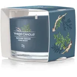 Yankee Candle Glasvotivkerze Kerze Bayside Cedar 37 g