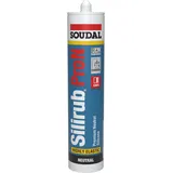 Soudal N.V. Neutralsilikon Silirub Pro N grau 300 ml