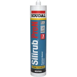 Soudal N.V. Neutralsilikon Silirub Pro N grau 300 ml