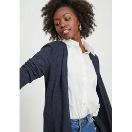VILA VIRIL OPEN Strickjacke schwarz M
