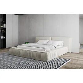 moeblo Doppelbett 180 x 200 cm Beige
