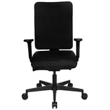 TOPSTAR Sitness Open X Deluxe Polster mit Schiebesitz mit Armlehnen schwarz