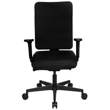 TOPSTAR Sitness Open X Deluxe Polster mit Schiebesitz mit Armlehnen schwarz