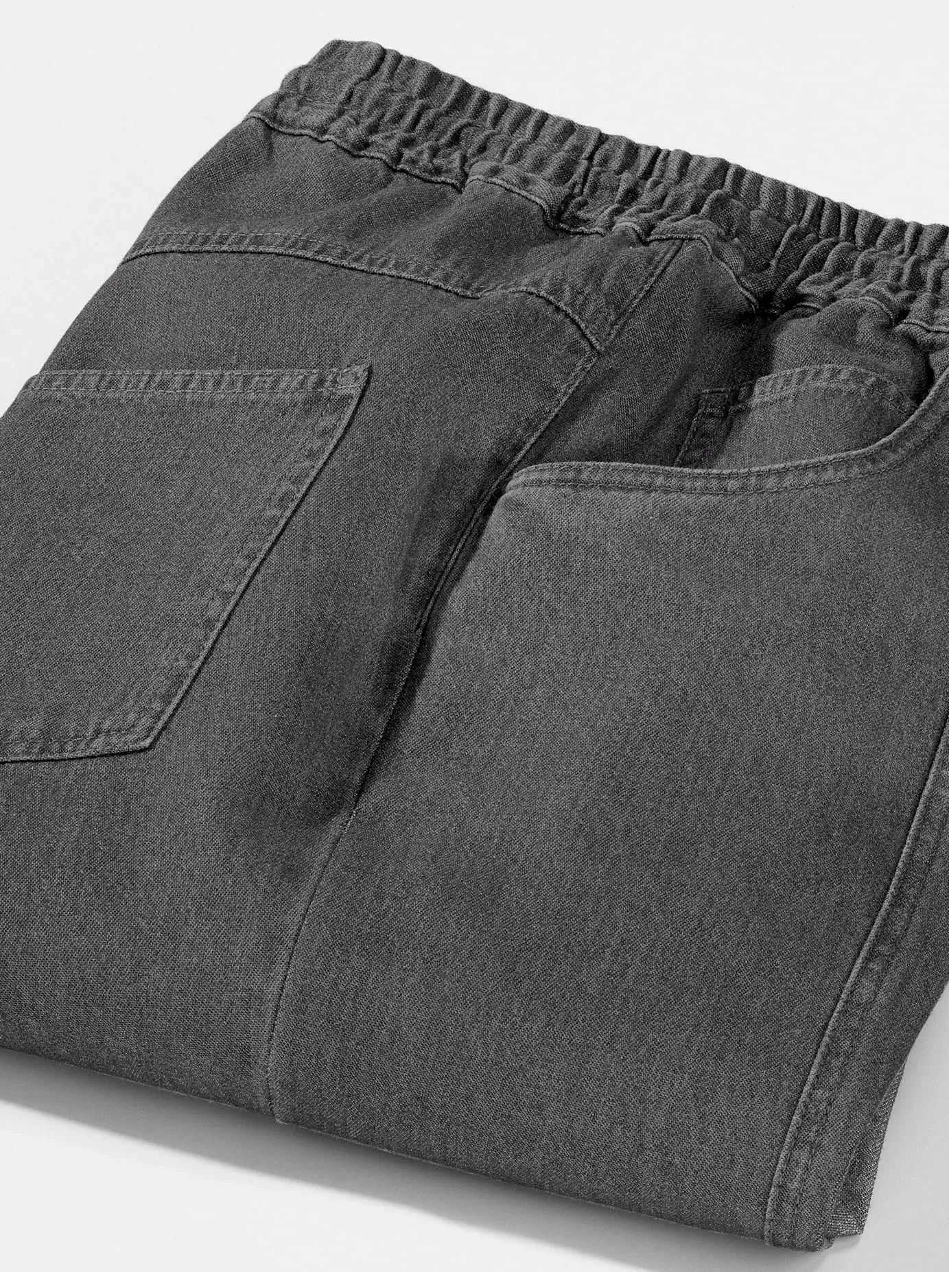 Trainingshose CLASSIC, Herren, Gr. 62, Normalgrößen, grau (grau, denim), 100% Baumwolle, unifarben, lang, Hosen Trainingshose