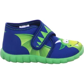 Fischer Markenschuh Hausschuhe Blau 20