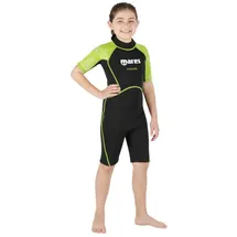 mares aquazone Shorty-Neoprenanzug Manta Schwarz/Grün S