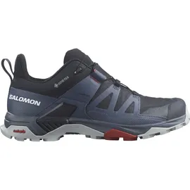 Salomon X Ultra 4 Gore-Tex Herren carbon/bering sea/pearl blue 46 2/3