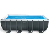 Intex Frame Swimming Pool Set "Ultra Quadra XTR",anthrazit,549 x 274 x 132 cm