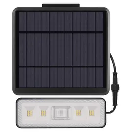 EMOS LED Solarlampe SUNNO schwarz 1,8m Kabel 1300lm mit Bewegungsmelder