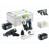 Festool DURADRIVE DWC 18-4500 Basic Akku Bauschrauber 18 V 14 Nm Brushless + 1x Akku 5,0 Ah + Systainer - ohne Ladegerät