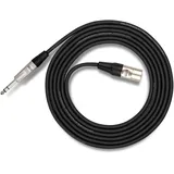 Hosa HSX-003, Pro Balanced Interconnect, REAN 1/4 in TRS to XLR3M, 3 ft