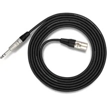 Hosa HSX-003, Pro Balanced Interconnect, REAN 1/4 in TRS to XLR3M, 3 ft