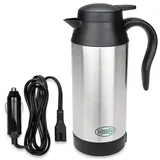 Heyner HEYNER® Auto Wasserkocher Edelstahl Reisewasserkocher Warmhaltefunktion 750ml 24V Zigarettenanzünder