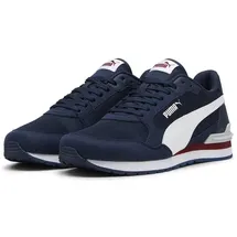 Puma ST Runner v4 Herren Club Navy/White/Team Regal Red/Platinum Gray 39