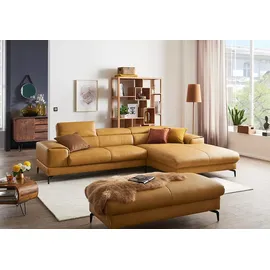 W.Schillig Polsterhocker Leder 141 x 42 x 70 cm Gelb