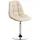 CLP Esszimmerstuhl Stuhl Emil Kunstleder creme