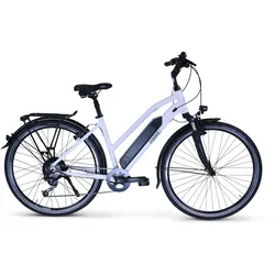 Hawk Bikes E-Bike Damen »e-Trekking Lady Bafang« - hellgrau