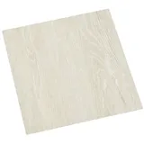 vidaXL Selbstklebende Bodenplanken 30,5 x 30,5 cm 20 pcs PVC Creme