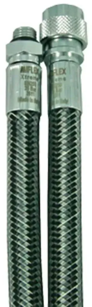 Miflex High-flexible Inflator Schlauch - Carbon - 61 cm