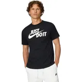 Nike Sportswear JUST DO IT T-Shirt Herren 011 black/white XL