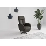 sit&more TV-Sessel Juma grau 75 x 110 x 82 cm mit Drehfunktion & Kopfteilverstellung