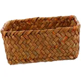 ABOOFAN Handgeflochtener Korb Aus Natürlichen Materialien Als Obst Und Gemüsekorb Oder Aufbewahrungskorb Für Snacks Desserts Brot Kekse Lebensmittel Und Mehr Für Zuhause Büro Restaurant Un