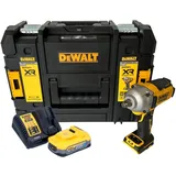 DeWalt DCF 891 H1T Akku Schlagschrauber 18 V 1084 Nm 1/2" Brushless + 1x Powerstack Akku 5,0 Ah + TSTAK + Ladegerät