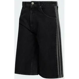 adidas FIREBIRD ADICOLOR JEANS-SHORTS - True Black Denim - 32"