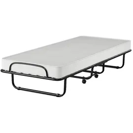 Costway Gästebett Klappbett 80 x 190 cm schwarz/weiß