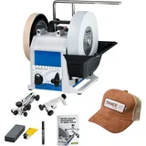 Tormek T8 Naßschleifmaschine Schärfsystem Schleifmaschine + Trucker Cap 9930