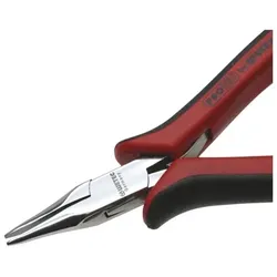 Nadel-Spitzzange Protec, Greifflächen glatt