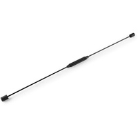 Klarfit FL160EX Flexbar Swing Stick Schwingstab (gegen Rückenschmerzen, Ganzkörpertraining, steigert Koordination und Ausdauer, Fiberglas, Schwunggewichte) schwarz