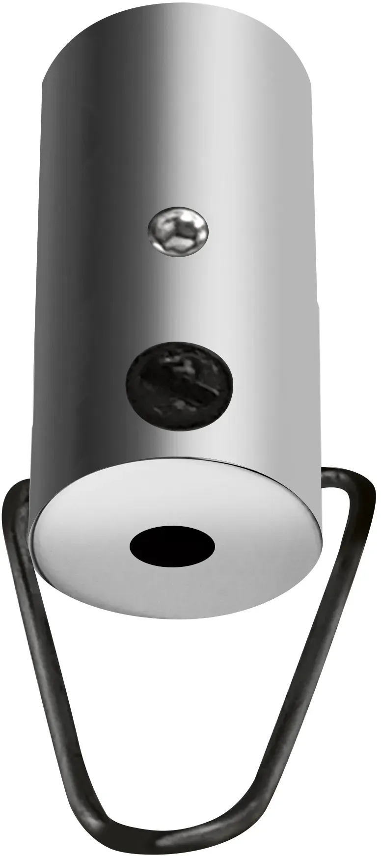 qles DSB0110 Decken-Stick mit Bügel und Zugentlastung, für Merten D-Life/System-M, Chrom