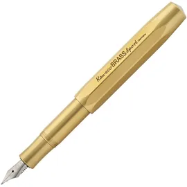 KAWECO Füllfederhalter Brass Sport Messing F