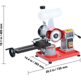 Vevor Sägeblattschärfgerät 370W Schärfmaschine Kreissägeblatt schärfgerät 3600U/min Kreissägeblattschärfer φ 80,01-698,5mm Sägeblattsch...